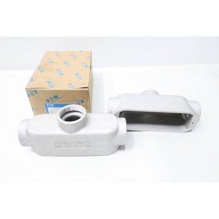 Crouse-Hinds CONDULET MARK 9 ALUMINUM TB 2IN CONDUIT OUTLET BODIES AND Box, 2PK TB69